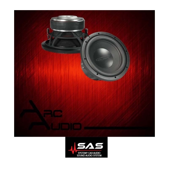 Subwoofer ARC AUDIO ARC BLACK 10D4    Subwoofer 10” 25cm 4+4 Ohm